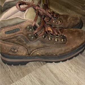 Timberland Men's Dark Brown Leather Boots
